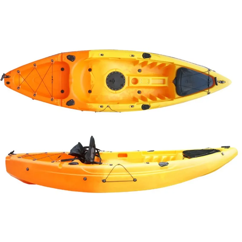 leisure cheap plastic fishing boat plastic boat for fishing kayak durable rowing boats