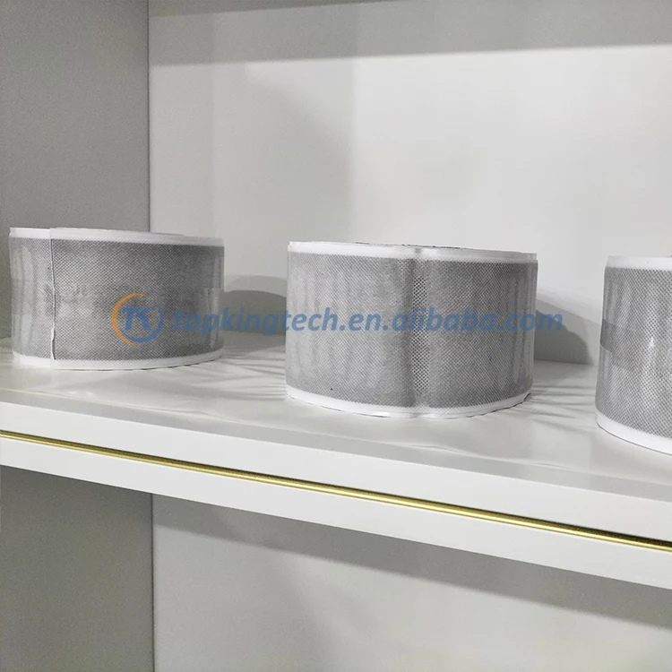 Waterproof Sealing Butyl Tape Strong Adhesion HDPE Geomembrane Tape Single Sided Non Woven Butyl Rubber Tape for Construction