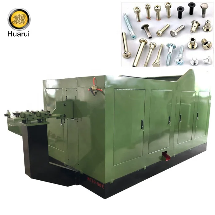 Huarui Machinery M8-M36  Hex bolt making machine nut making machine industrial furnace galvanizing line