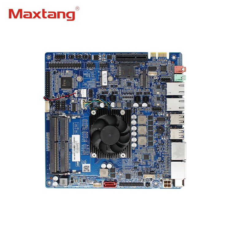 Maxtang mini-ITX embedded motherboard FP10 with TPM module dual-channel DDR4 memory dual Lan 6RS232