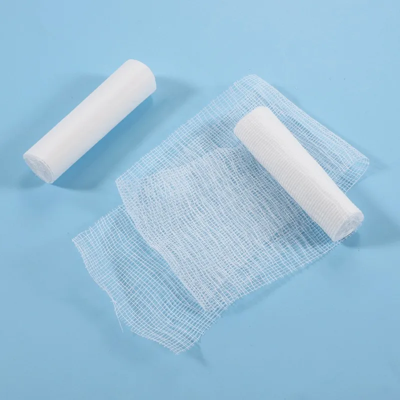 100% Cotton Medical Disposable Wow Gauze Bandage 10cm