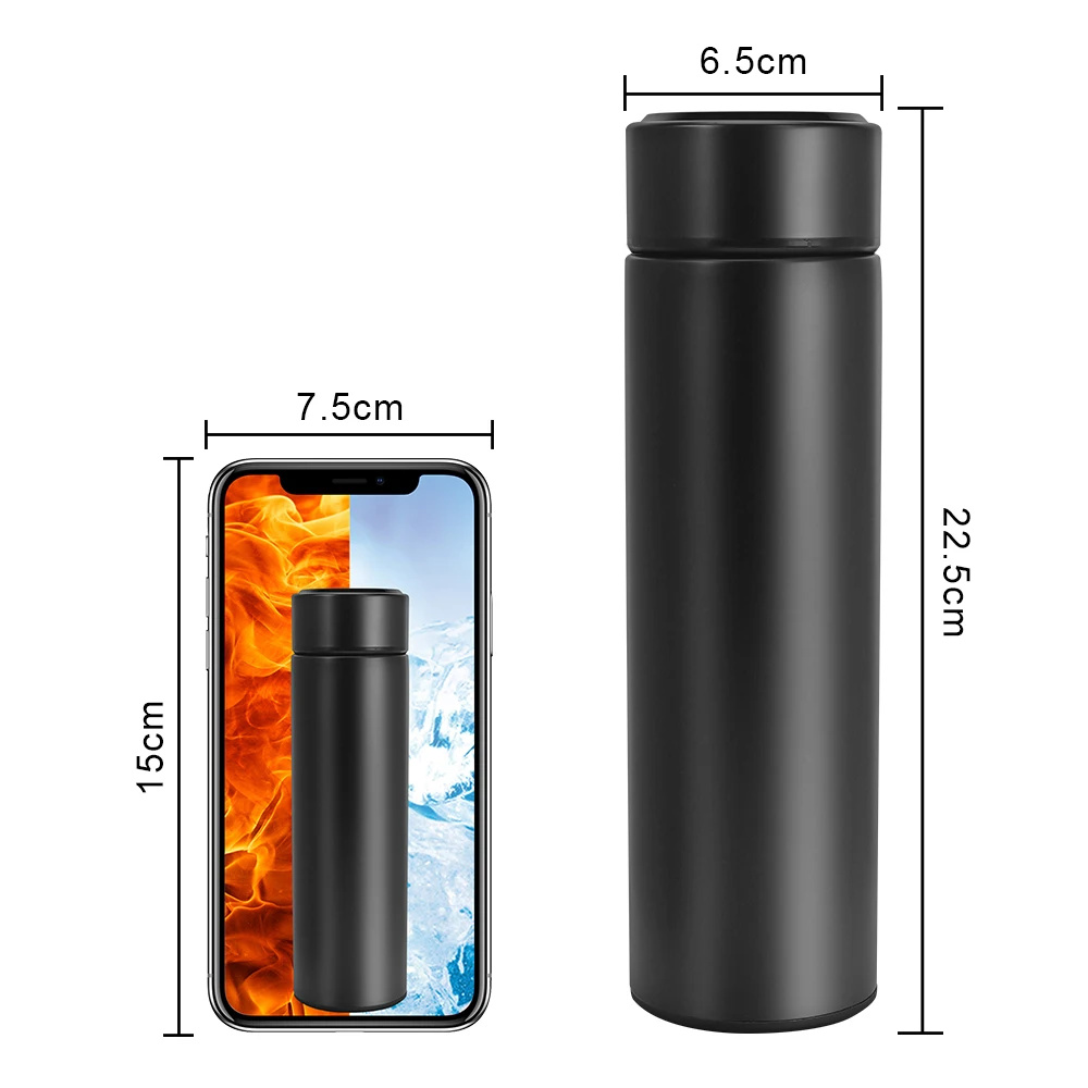 Stainless Steel Smart Water bottle Smart Thermal Bottle Stainless Steel Water Bottle Vacuum Flasks Tumbler