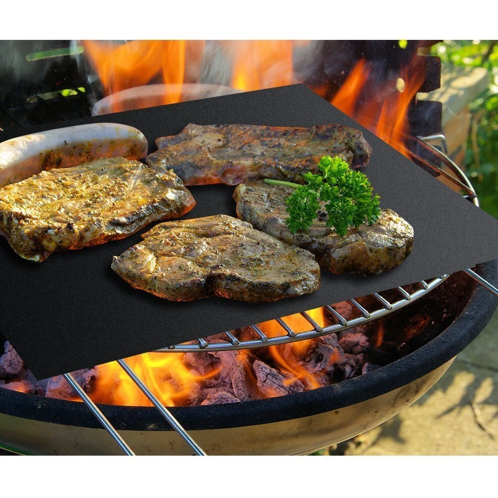 Innovative kitchen product portable baking mat heat resistant Cooking Mats dust proof non stick bbq grill baking mat