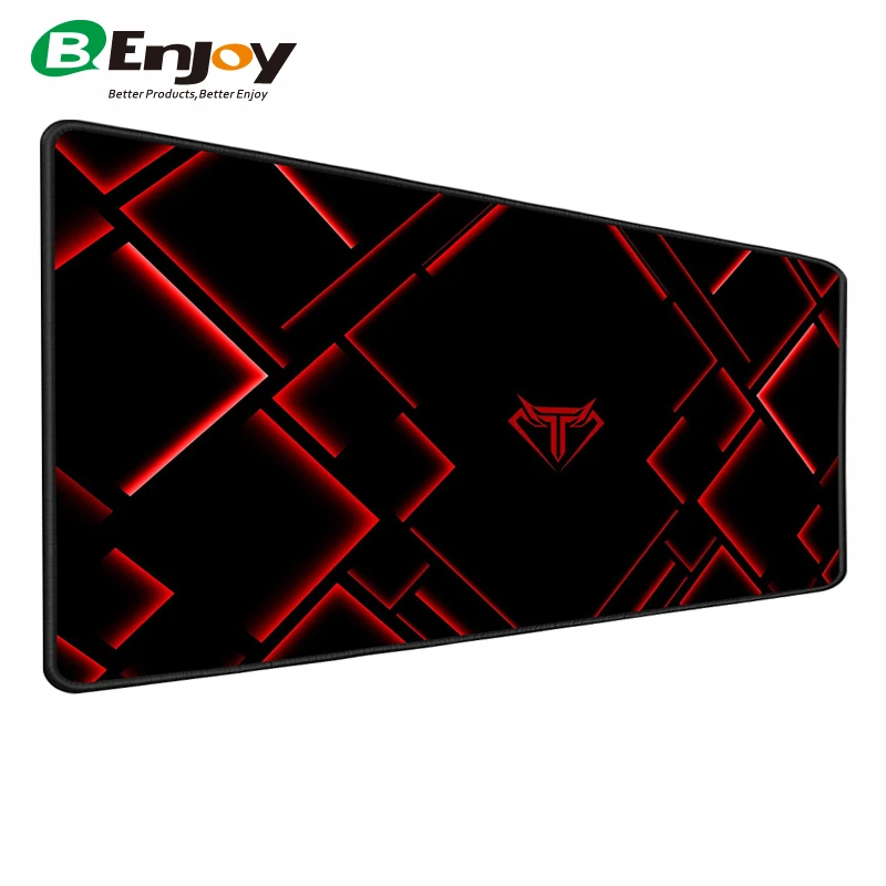 Good Quality  Eco-Friendly Rubber Black Keyboard Mouse Mat XXL Gaming Mousepad