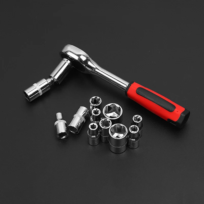 61pcs Socket Wrench Set Car Motorcycle Repair Tool Kit Ratchet Torque Wrench Combo Tool sets