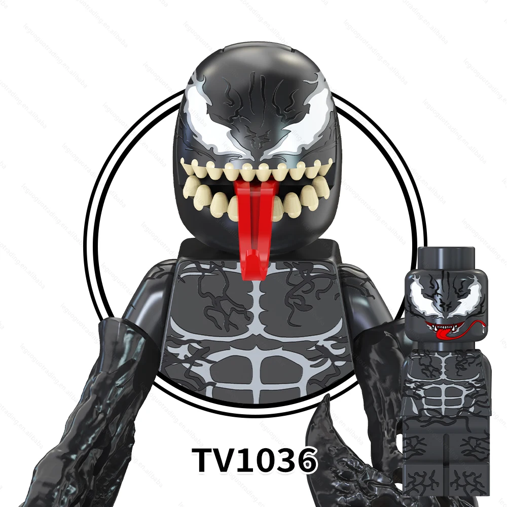 TV6205 Super Heroes Wolver Omni Man Invincible Riot Kang Children DIY Building Blocks Mini Action Figures Kids Educational Toys