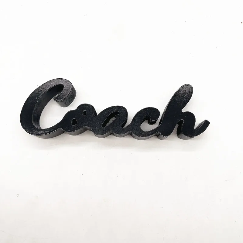 Customizable wood letters standing letters  black  alphabet