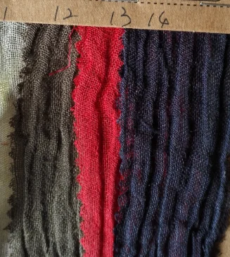 100% pure linen stone washed fabric for USA customer