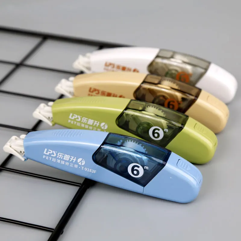 Custom Print Stationery Correction Supplies Error Cover Film Pen Type Replaceable Correction Tape
