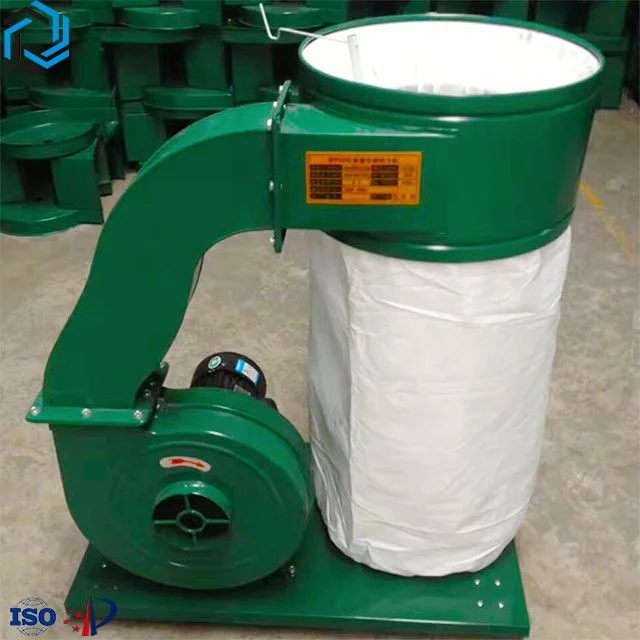 Cloth bag type double bucket mobile industrial vacuum cleaner Woodworking machinery environmental protection and durable