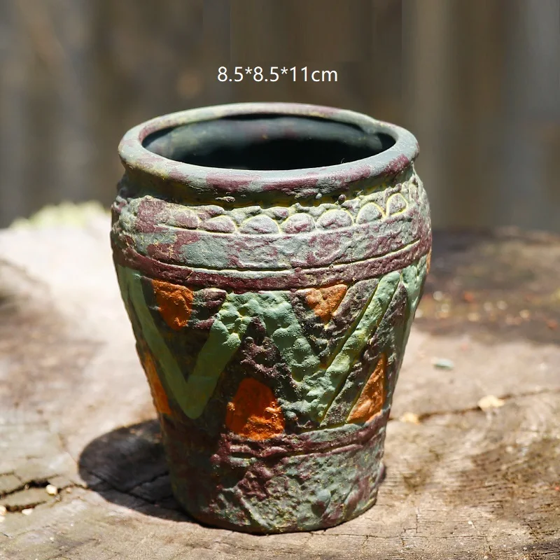 retro unique creative flower planter pots for plants garden plant succulent planter