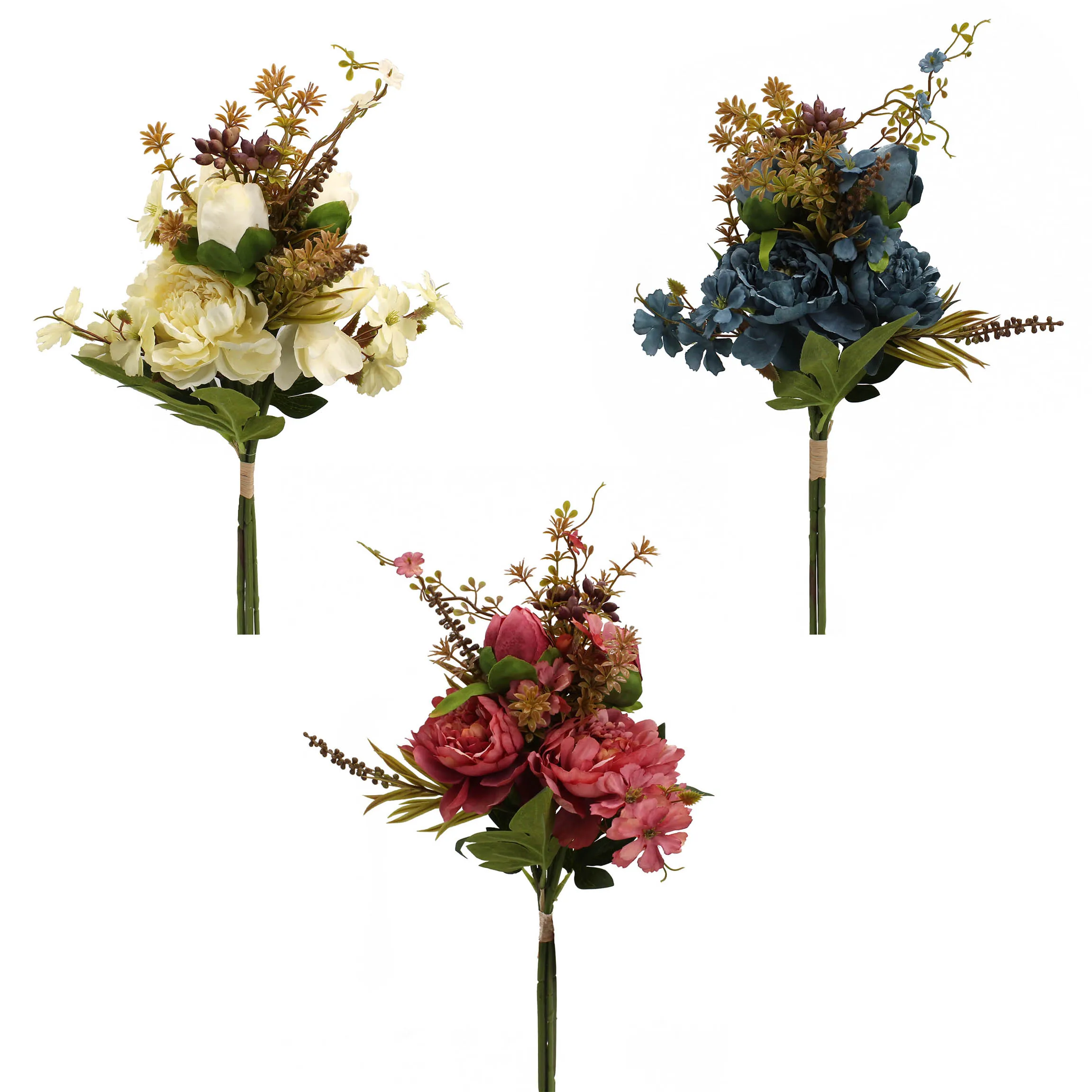 Quality Assurance Wholesale Fake Plants Flowers For Decoration Wedding Artificial Holiday Indoor