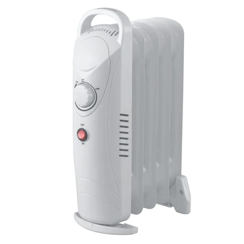 Mini Oil Filled Heater / Adjustable Temperature Compact and Slim Portable Space Heater