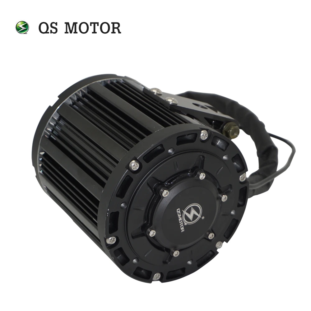QS мотор комплект 4000W QS138 90H 100KMPH воздушное охлаждение середине приводной двигатель наборы силового агрегата для электрический внедорожный