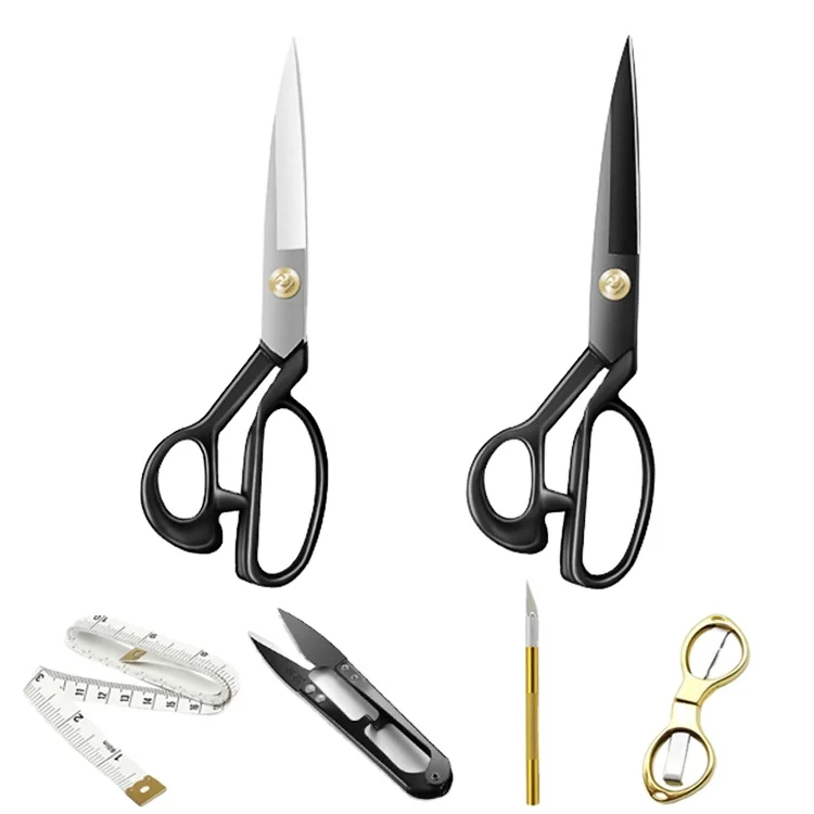 Heavy Duty Fabric Scissors ,plastic handle tailor scissor for Home Office Artists Dressmakers