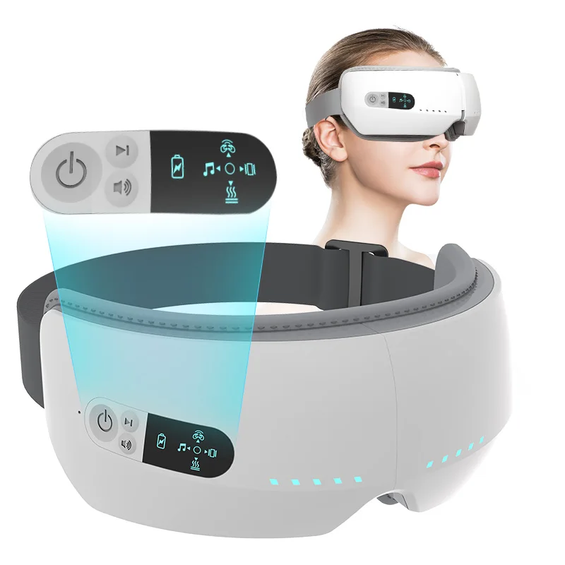 Massage Vibration With Electric Care Heat Eyes Music Compression Air Bluetooth Hot Smart Eye Massager