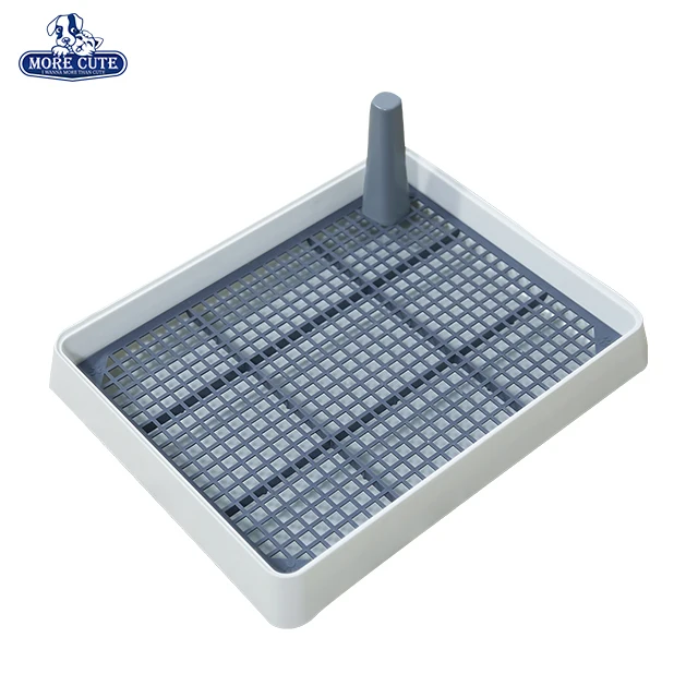 
More Cute Pet Factory pet toilet tray house indoor for dogs PP Plastic L Potty for Dogs 