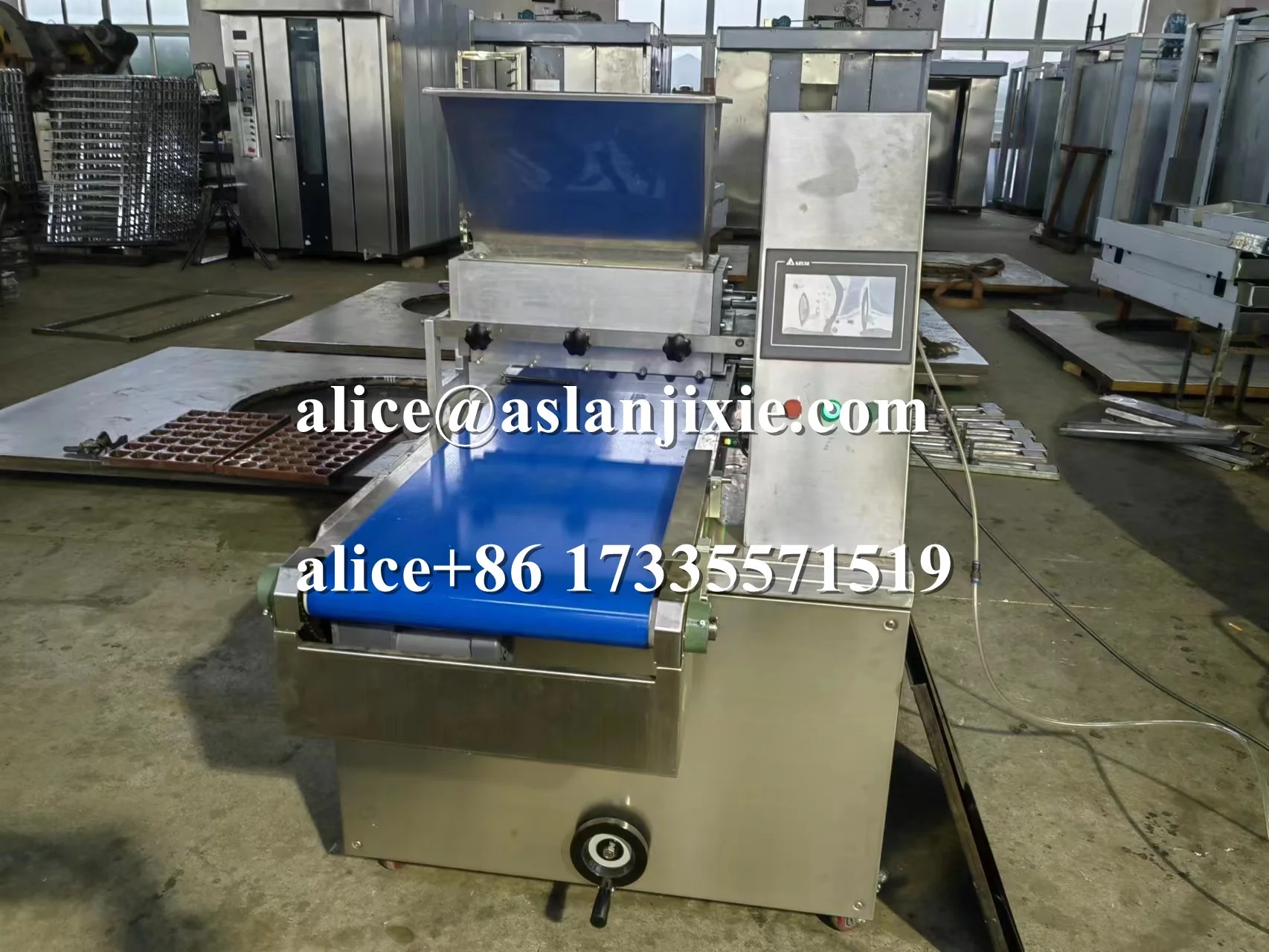 600 model wire cut dough drop depositor making machine/ Baby melt soft cookies stamping making machine