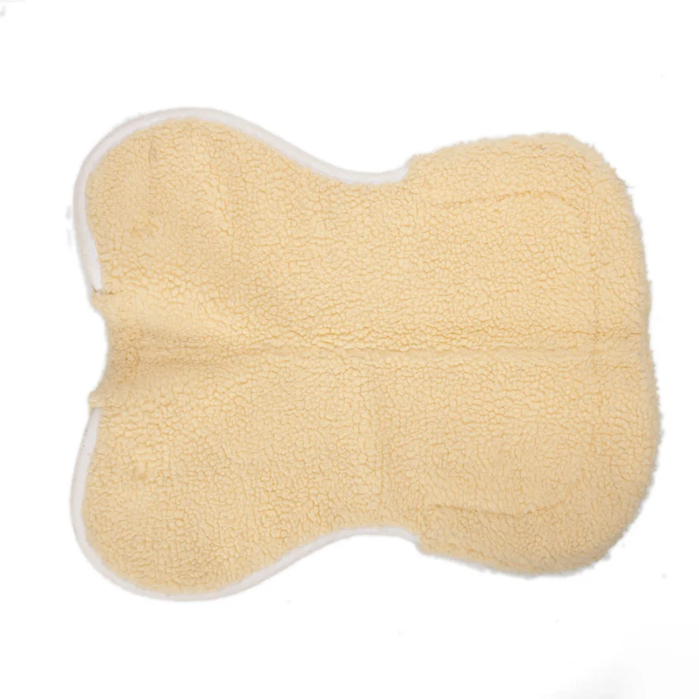 OEM белый ремешок из овчины хлопчатобумажная ткань английская покупка полуподушка для конных скачек верховая езда