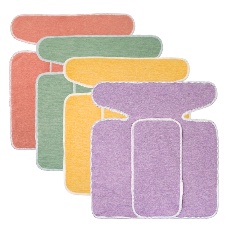 Mumsbest детский дышащий на заказ органический хлопок многоразовые подгузники preflat