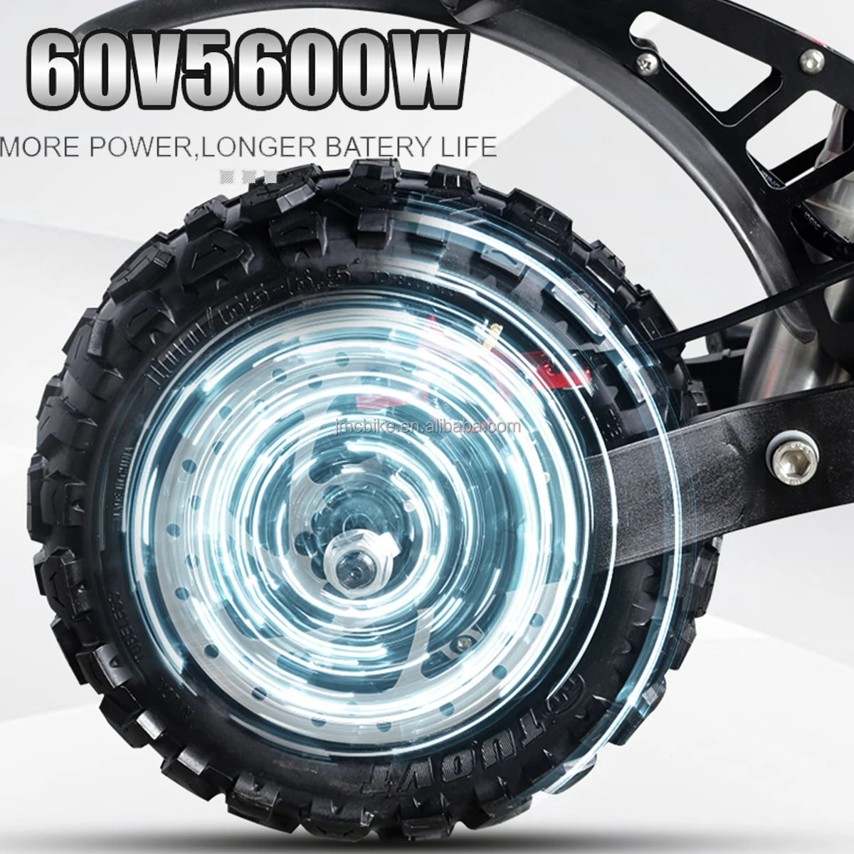 Eu Warehouse 100% Original Big Wheel 2800W*2 38Ah Adult Folding Fat Tire Electric Off Road Scooter