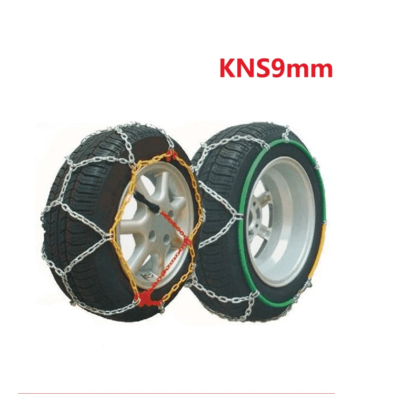 ATLI 9mm KNS steel quick mounting diamond car tire chains with TUVGS ONORM V5117 Certificate