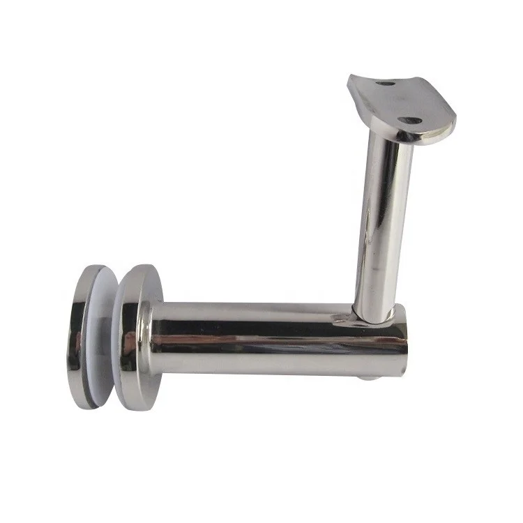 EKOO stainless steel round tube glass fixed hanrail holder