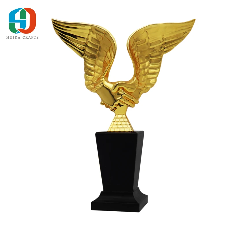 
Ceremony Souvenir Tourism Gift Music TV Shows Gold Plated Shiny Metal Zinc Alloy Trophy 