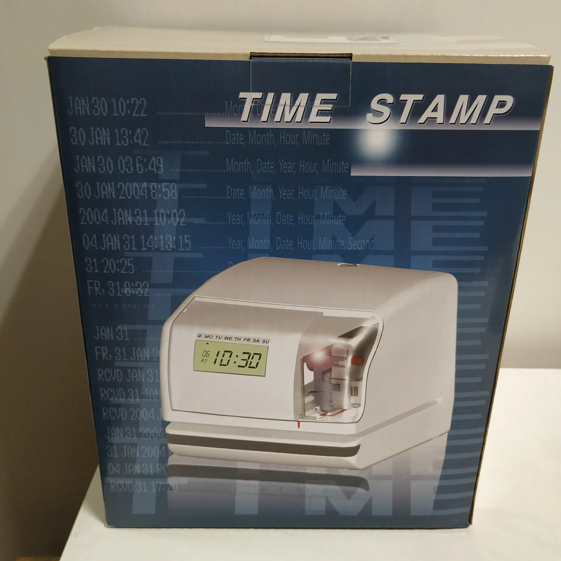 File Sending and Receiving Clock GL760 Printing Timing Time Printer Hotel Access Control Parking Clock Machine