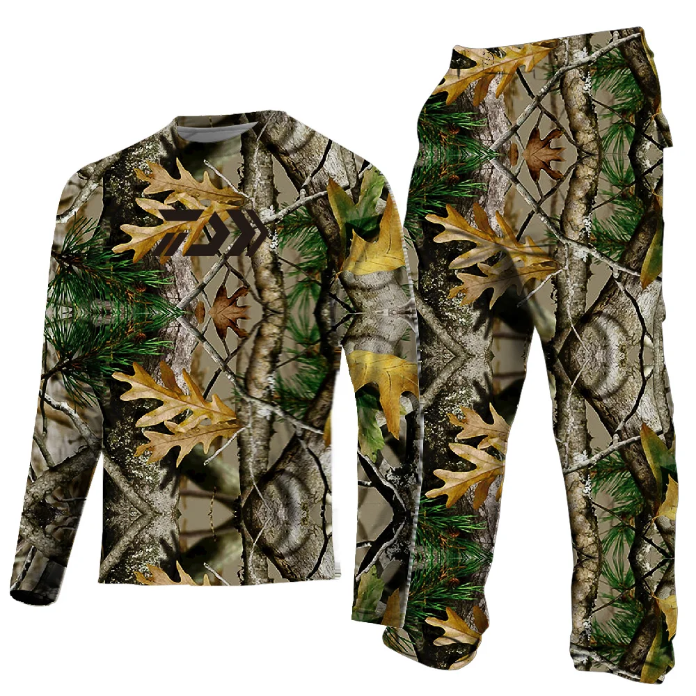 hunting clothes camouflage Ghillie Suit Hunting Uniforms Outdoor Hiking Clothing hunting shirt