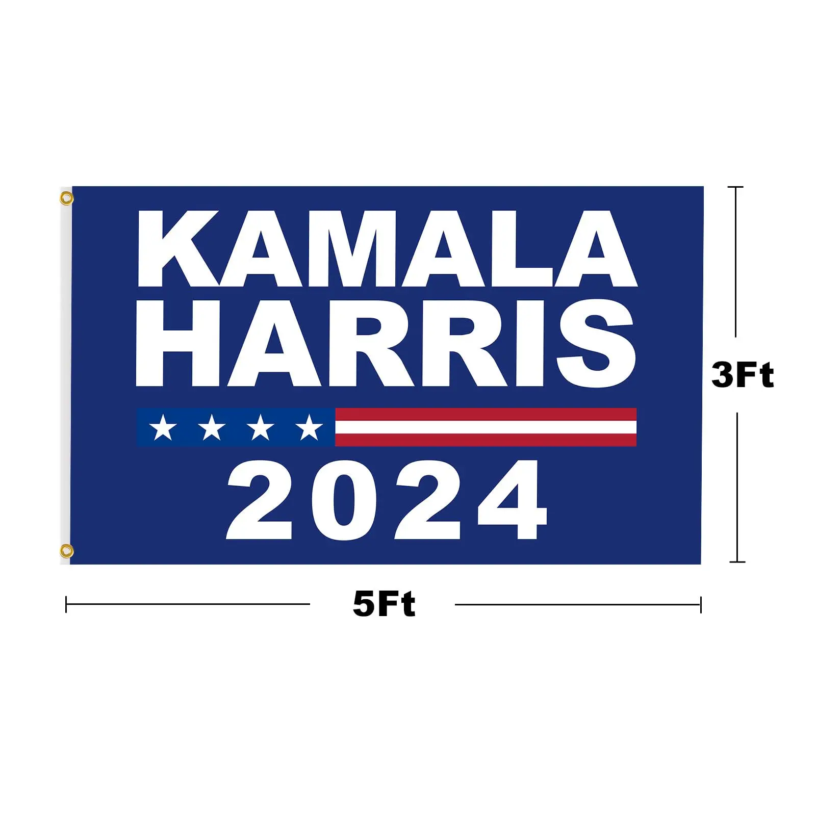 Flagnshow 2024 American Presidential Election flag 3x5ft for the people Save democracy custom kamala harris flag