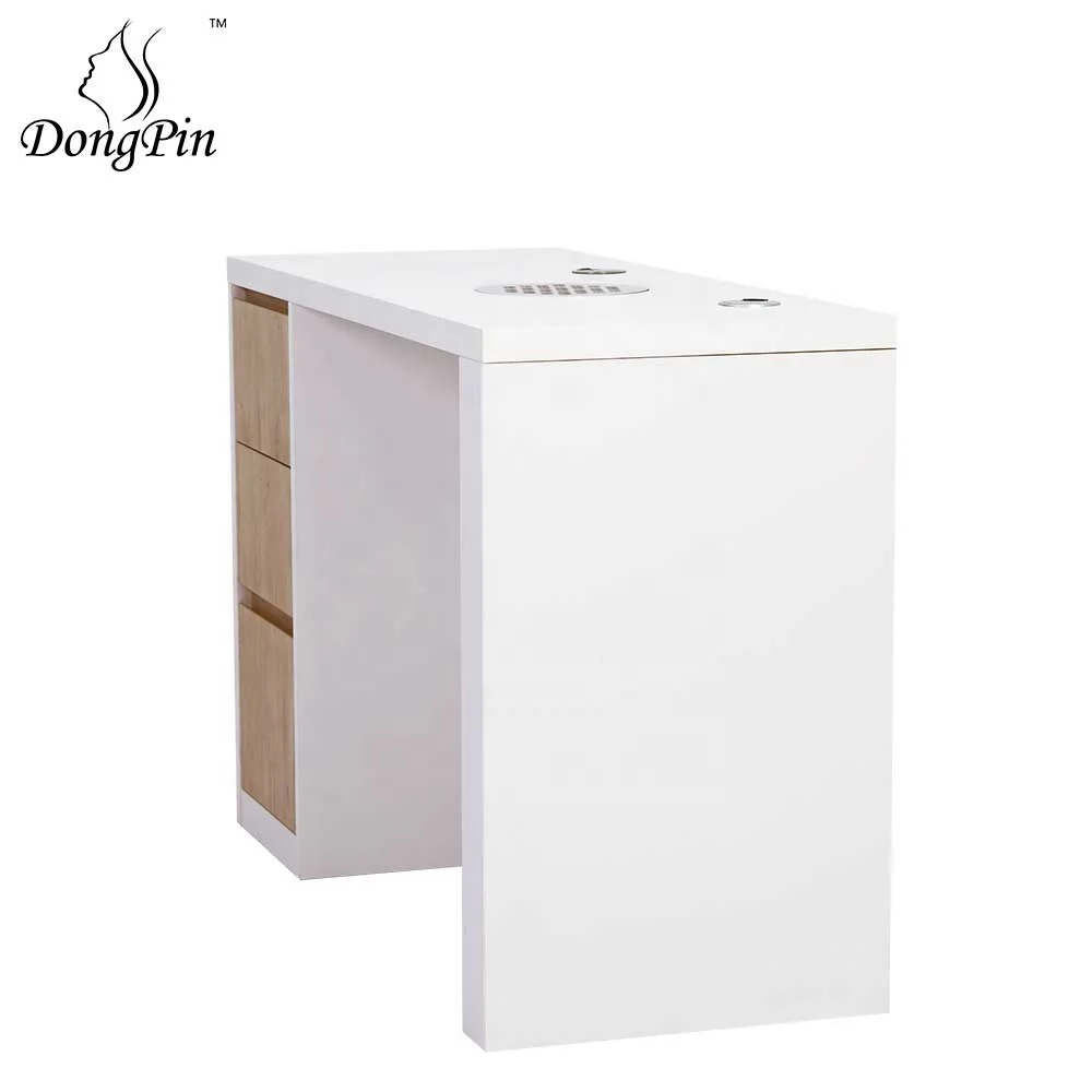 Nail Table Manicure Table For Gel Nail Beauty Salon With Dust Collector