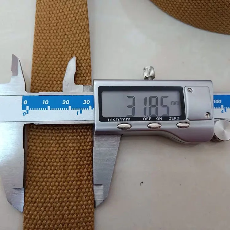 Webbing factory custom cotton bag strap / shoulder strap