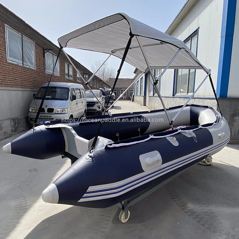 High Quality Floating Rafts Pontoon Inflatable Boat Fishing Electric Rigid Inflatable Boat China