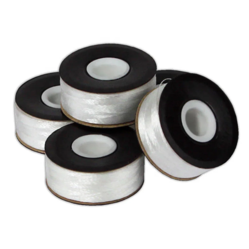 Magnetic Side Bobbin Bottom Thread L 75d/2 144pcs/box Pre-wound Bobbins For Embroidery