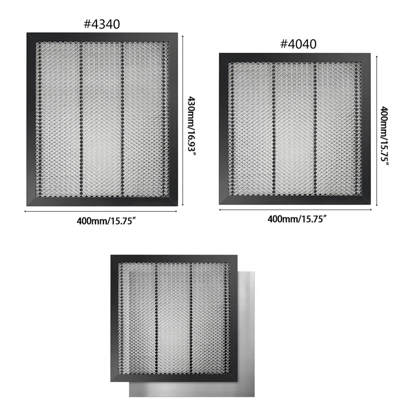 twotrees Aluminum Honeycomb Panel Aluminum Core Honeycomb Laser Bed