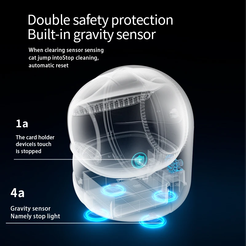 Pet cats kitty comfortable smart Automatic cat litter box quick Self Cleaning  Litter Box toilet