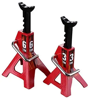 RC Car Jack Stand Metal 6 Ton Accessories Tool for 1/10 RC Crawler Truck TRX-4 Trx4 Axial SCX10 Wraith Gelande