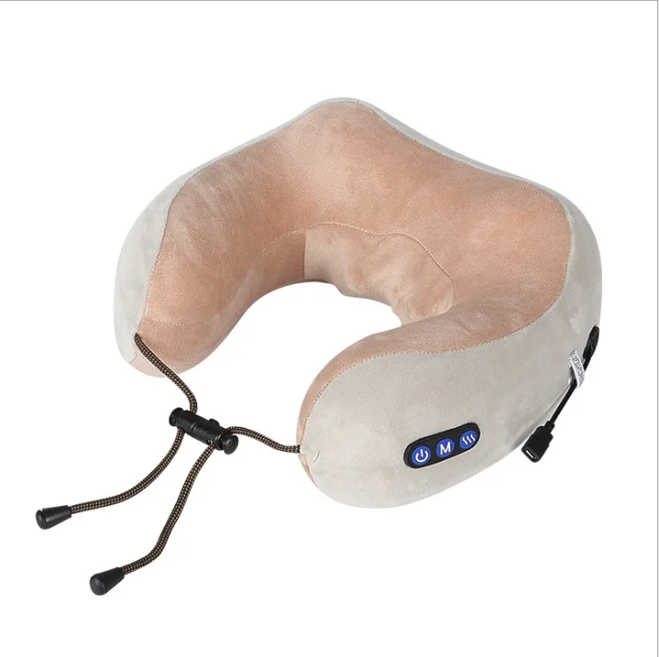Comfortable U-shape Napping Sleeping Pupil office Neck Massage Pillow
