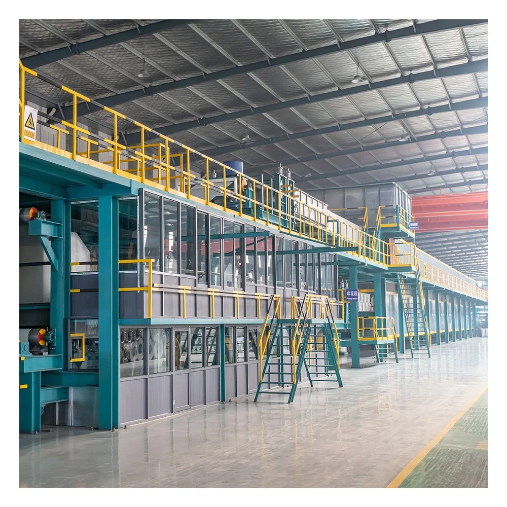 Color coating machine manufacturer equipment for continuous coating of metal sheet