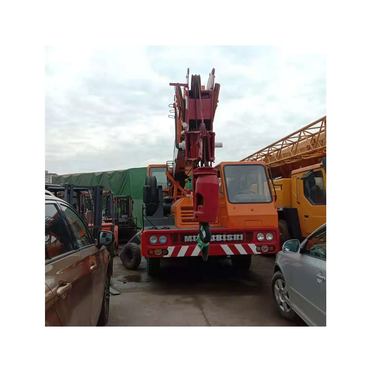 Used second hand Japan made Kato Crane NK250E 25ton used crane