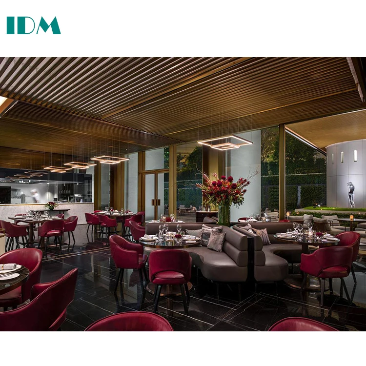 IDM-R182 мебель для отелей обеденный стол стул набор отель Ресторан мебель