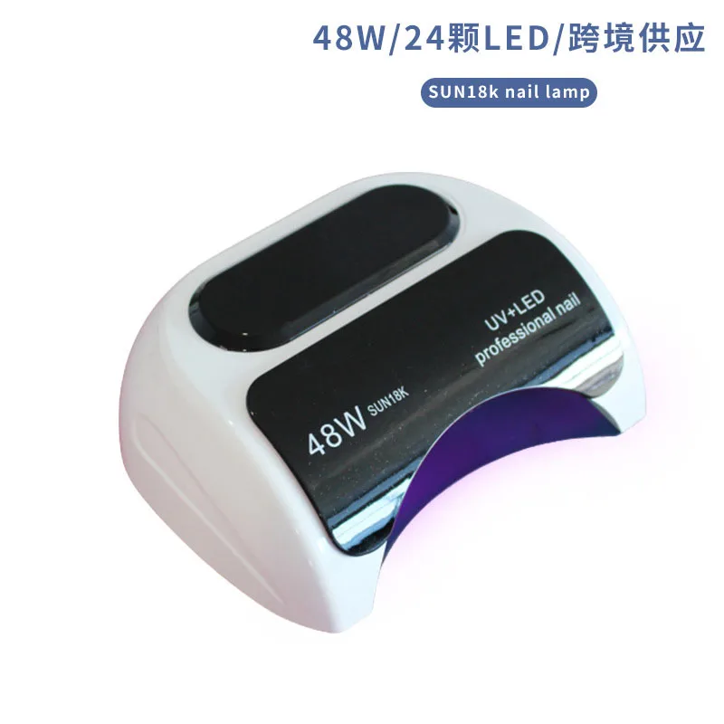 Factory wholesale 18K induction manicure device uv led phototherapy machine 48W high power nail dryer NL085