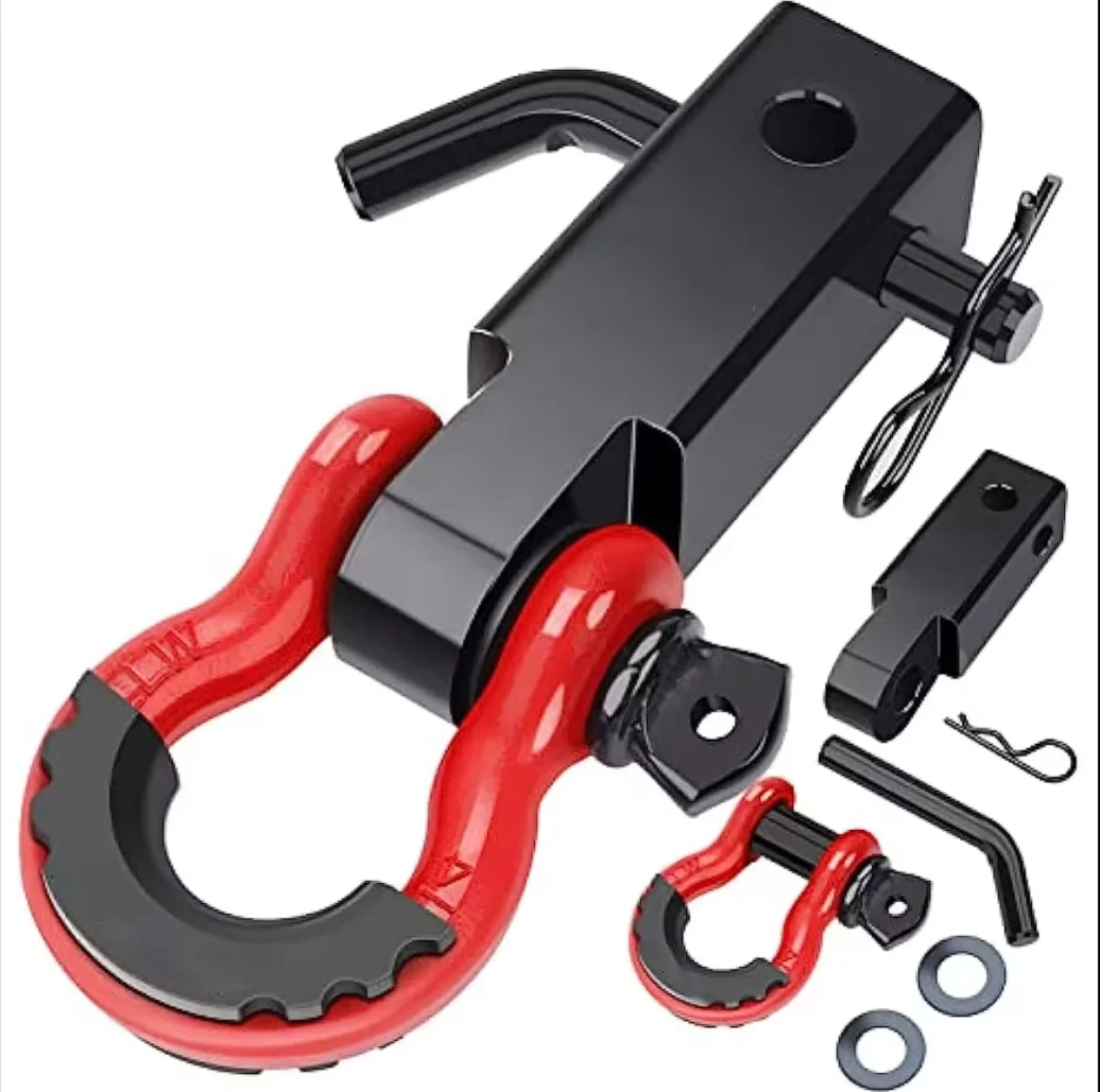 RF supplier made 2' Shackle Off-road Vehicle Trailer Auto Parts Tow Cross pin 40Cr alloy steel Hitch Receiver