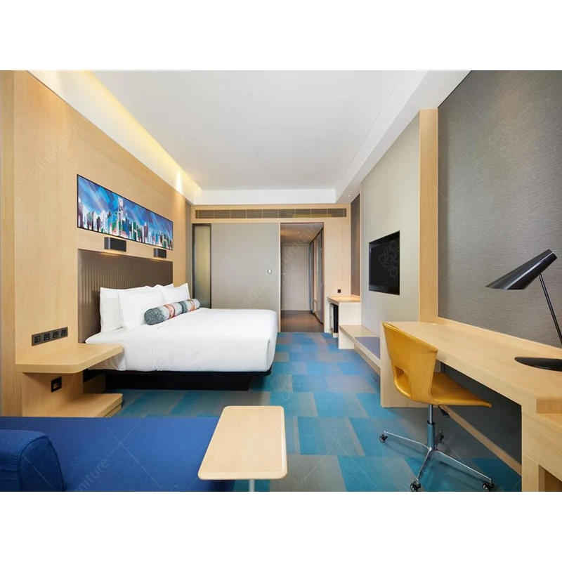 
Foshan Factory Guangzhou Hotel Furniture For Master-Bedroom JD-KF-015 