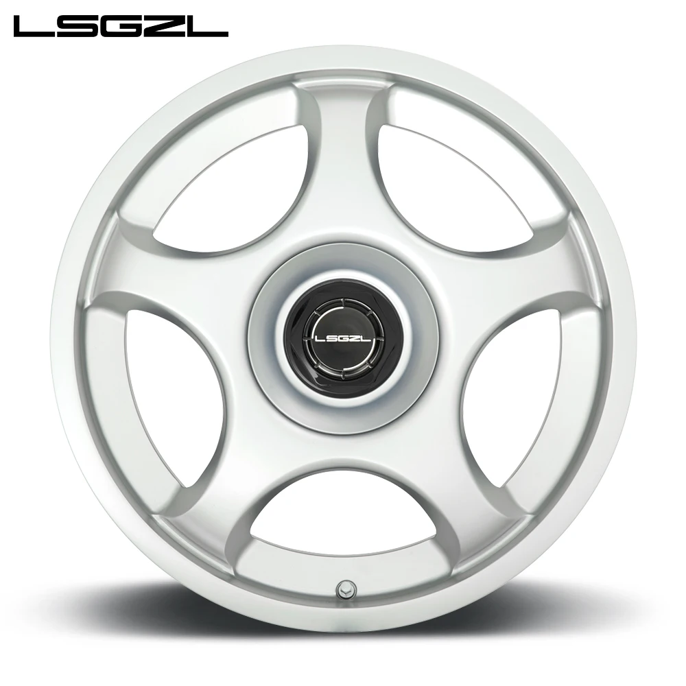 LSGZL Factory Price Alloy Black Customization oz 18 19 20 21 22 23 24 Inch 5*120/112/114.3 Forged Wheel For Sale