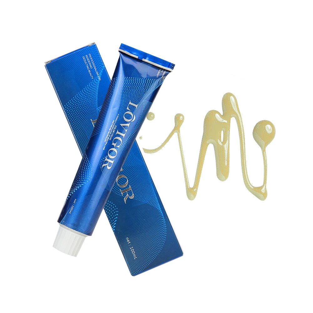 Hot Sale Professional Salon Use Hair Color Cream Less PPD Fast Coloring With 64 Colors