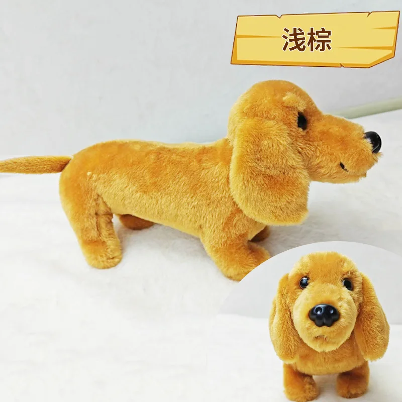 Custom Plush Soft Animal Toys Dog Stuffed Dachshund Doll For Kid Gift  Puppy Plush Toyscute Dachshund Dog Plusies Cartoon Doll