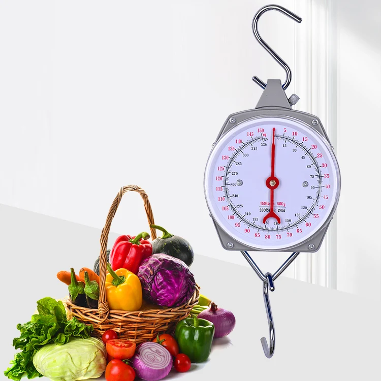 Great River Factory directly Spring Balance Mechanical hanging Spring Scale 50 100 150 200KG