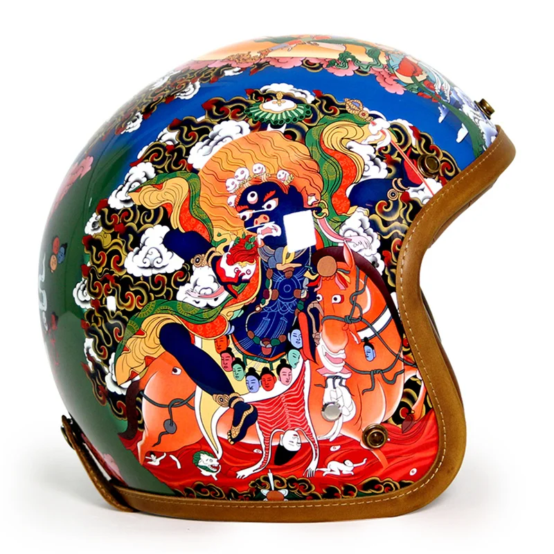 Warm four seasons general high-quality cycling cruiser jet retro motorcycle open helmet